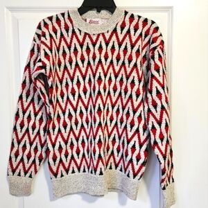 90s Bass Cotton Crew Neck Sweater
